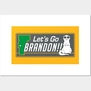 lets go brandon animal Posters and Art